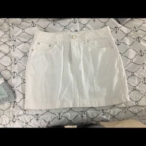 Forever21 white skirt